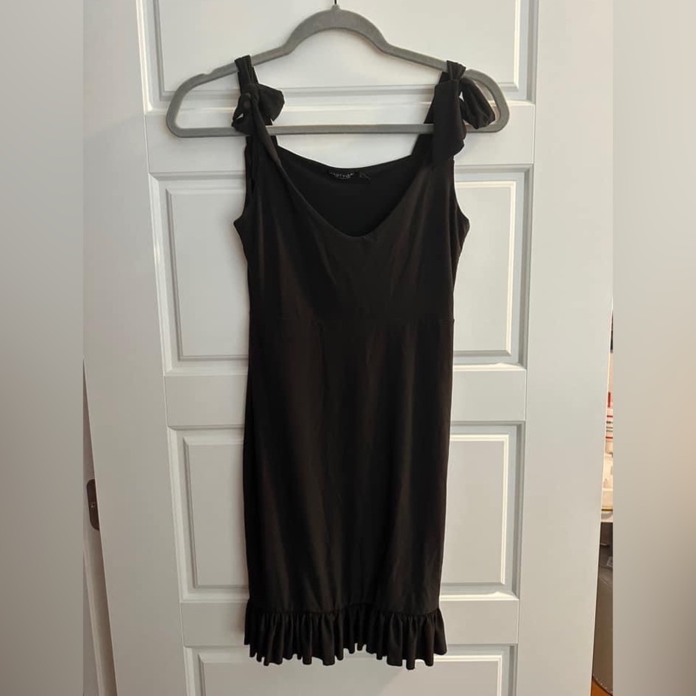 Nasty Gal It's To Go Ruffle Mini Dress